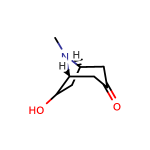 6-Hydroxy-8-methylazabicyclo[3.2.1]octan-3-one