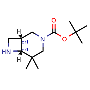 rel-tert-butyl (1R,6R)-5,5-dimethyl-3,7-diazabicyclo[4.2.0]octane-3-carboxylate