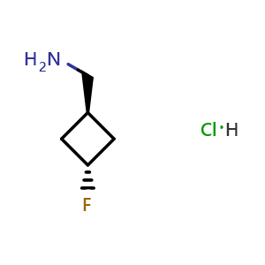 trans-(3-Fluorocyclobutyl)methamine hydrochloride