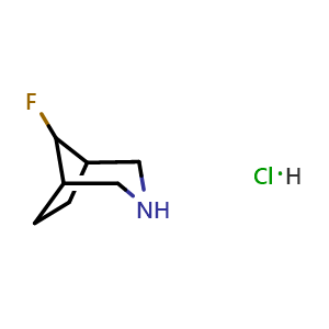 8-Fluoro-3-azabicyclo[3.2.1]octane hydrochloride
