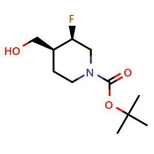 (3S,4R)-rel-1-Boc-3-fluoro-4-(hydroxymethyl)piperidine