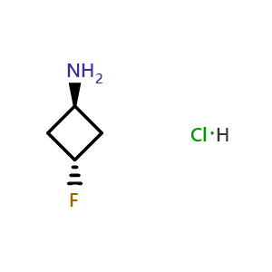 trans-3-Fluorocyclobutanamine hydrochloride