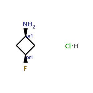 cis-3-Fluorocyclobutanamine hydrochloride