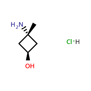 cis-3-Amino-3-methylcyclobutanol hydrochloride