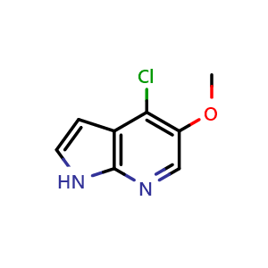 4-Chloro-5-methoxy-7-azaindole