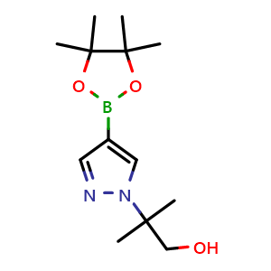 2-methyl-2-[4-(tetramethyl-1,3,2-dioxaborolan-2-yl)-1H-pyrazol-1-yl]propan-1-ol