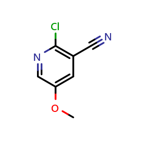 2-Chloro-5-methoxynicotinonitrile