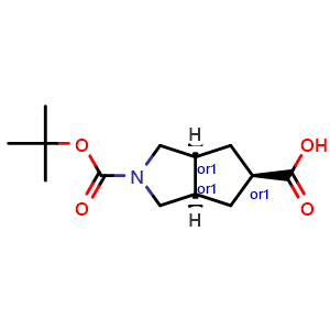 cis-2-Boc-hexahydro-cyclopenta[c]pyrrole-5-carboxylic acid