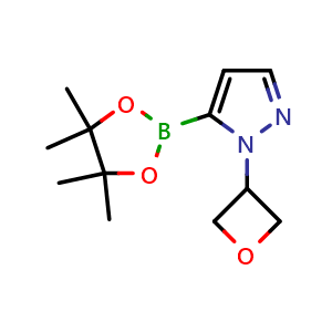 1-(oxetan-3-yl)-5-(4,4,5,5-tetramethyl-1,3,2-dioxaborolan-2-yl)-1H-pyrazole