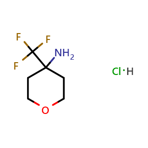 4-(Trifluoromethyl)-tetrahydro-2H-Pyran-4-amine hydrochloride