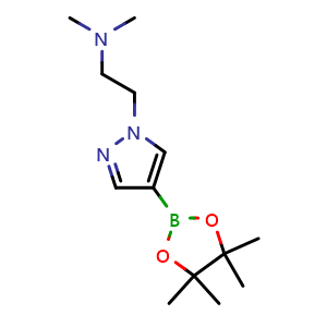 N,N-Dimethyl-2-[4-(4,4,5,5-tetramethyl-1,3,2-dioxaborolan-2-yl)-1H-pyrazol-1-yl]ethanamine