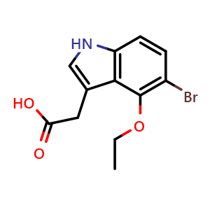 5-Bromo-4-ethoxyindole-3-acetic acid