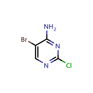 5-Bromo-2-chloro-4-pyrimidinamine