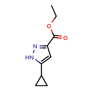 5-Cyclopropyl-1H-pyrazole-3-carboxylic acid ethyl ester