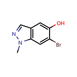 6-Bromo-5-hydroxy-1-methyl-1H-indazole