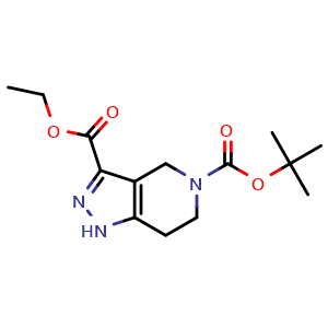 5-tert-Butyl 3-ethyl 6,7-dihydro-1H-pyrazolo[4,3-c]pyridine-3,5(4H)-dicarboxylate