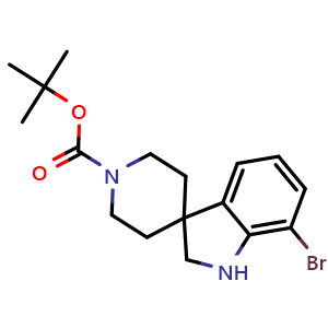 tert-Butyl 7-bromospiro[indoline-3,4'-piperidine]-1'-carboxylate