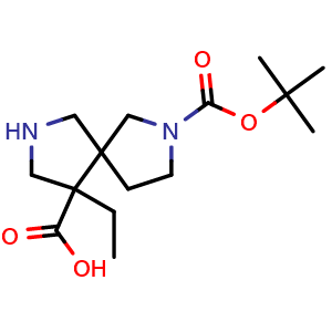 2,7-Diaza-spiro[4.4]nonane-2,9-dicarboxylic acid 2-tert-butyl ester 9-ethyl ester
