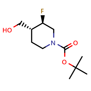 (3S,4S)-rel-1-Boc-3-fluoro-4-(hydroxymethyl)piperidine