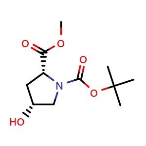 Methyl (2R,4R)-1-Boc-4-hydroxypyrrolidine-2-carboxylate