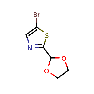 5-Bromo-2-(1,3-dioxolan-2-yl)-thiazole