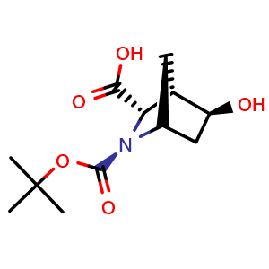 (1S,3S,4S,5S)-rel-2-Boc-5-hydroxy-2-azabicyclo[2.2.1]heptane-3-carboxylic acid
