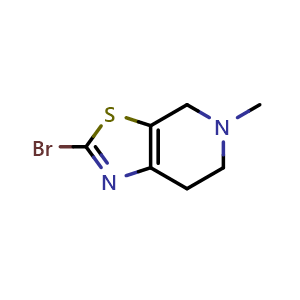 2-Bromo-5-methyl-4,5,6,7-tetrahydro[1,3]thiazolo[5,4-c]pyridine