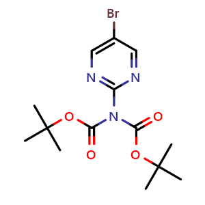 tert-Butyl N-(5-bromopyrimidin-2-yl)-N-[(tert-butoxy)carbonyl]carbamate
