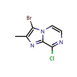 3-Bromo-8-chloro-2-methylimidazol[1,2-a]pyrazine