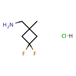 3,3-Difluoro-1-methylcyclobutane-1-methamine hydrochloride