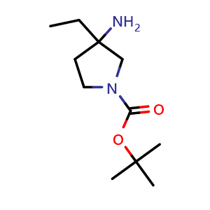 1-Boc-3-amino-3-ethylpyrrolidine