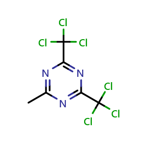 2,4-Bis(trichloromethyl)-6-methyl-1,3,5-triazine