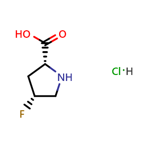(2R,4R)-4-fluoropyrrolidine-2-carboxylic acid hydrochloride