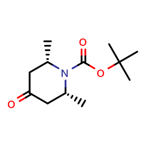(2R,6S)-tert-Butyl 2,6-dimethyl-4-oxopiperidine-1-carboxylate