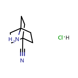 4-Aminobicyclo[2.2.2]octane-1-carbonitrile hydrochloride