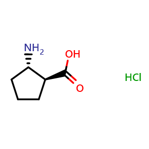 (1S,2S)-(-)-2-Amino-1-cyclopentanecarboxylic acid hydrochloride