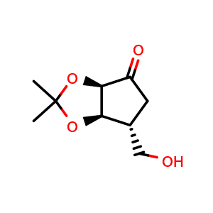 (3aR,6R,6aR)-6-(Hydroxymethyl)-2,2-dimethyldihydro-3ah-cyclopenta[d][1,3]dioxol-4(5H)-one
