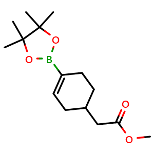 Methyl 2-(4-(4,4,5,5-tetramethyl-1,3,2-dioxaborolan-2-yl)cyclohex-3-enyl)acetate