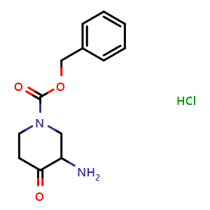 Benzyl 3-amino-4-oxopiperidine-1-carboxylate hydrochloride