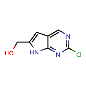(2-Chloro-7H-pyrrolo[2,3-d]pyrimidin-6-yl)methanol