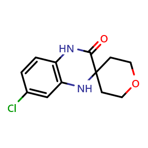 7'-Chloro-3',4'-dihydro-1'H-spiro[oxane-4,2'-quinoxaline]-3'-one