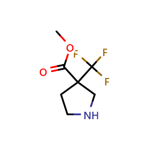 Methyl 3-(trifluoromethyl)pyrrolidine-3-carboxylate