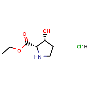 ethyl (2S,3R)-3-hydroxypyrrolidine-2-carboxylate hydrochloride