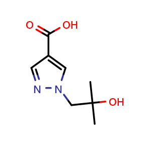 1-(2-Hydroxy-2-methylpropyl)-1H-pyrazole-4-carboxylic acid