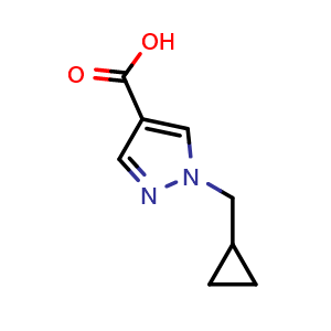 1-(Cyclopropylmethyl)-1H-pyrazole-4-carboxylic acid