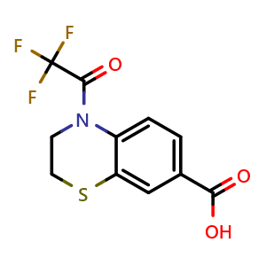 4-(2,2,2-Trifluoroacetyl)-3,4-dihydro-2H-benzo[b][1,4]thiazine-7-carboxylic acid