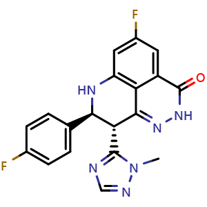 Chemical structure of BMN-673 , CAS 1207456-01-6, AChemBlock H-8655