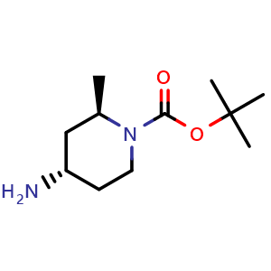 tert-Butyl trans-4-amino-2-methyl-1-piperidinecarboxylate