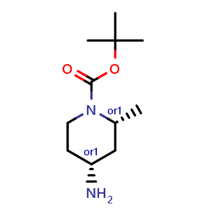 tert-Butyl cis-4-amino-2-methyl-1-piperidinecarboxylate