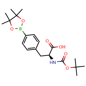 (S)-2-((tert-Butoxycarbonyl)amino)-3-(4-(4,4,5,5-tetramethyl-1,3,2-dioxaborolan-2-yl)phenyl)propanoic acid